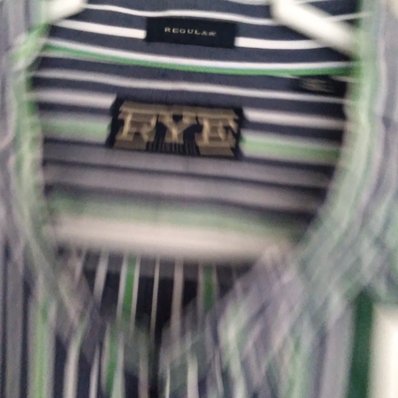 NWT RYE men button down shirt 💯 cotton size XXL - Picture 3 of 12